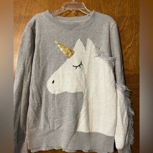 Oshkosh girls unicorn sweater